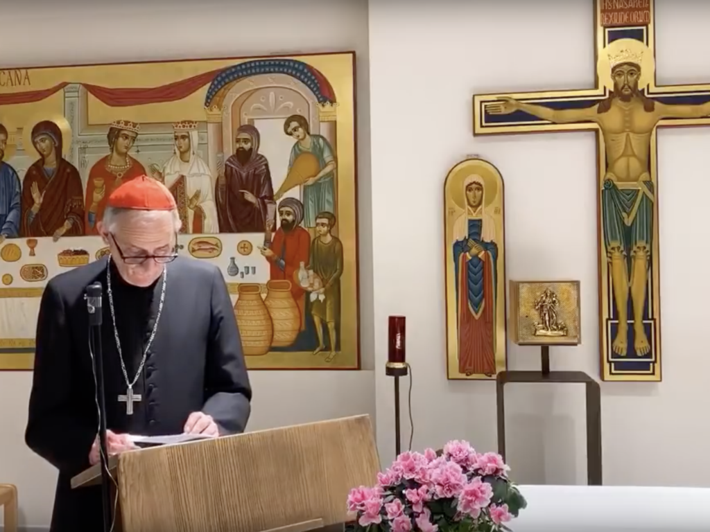 Zuppi al Sant'Orsola Chiesa di Bologna