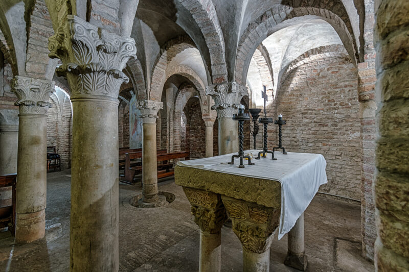 La cripta di San Zama