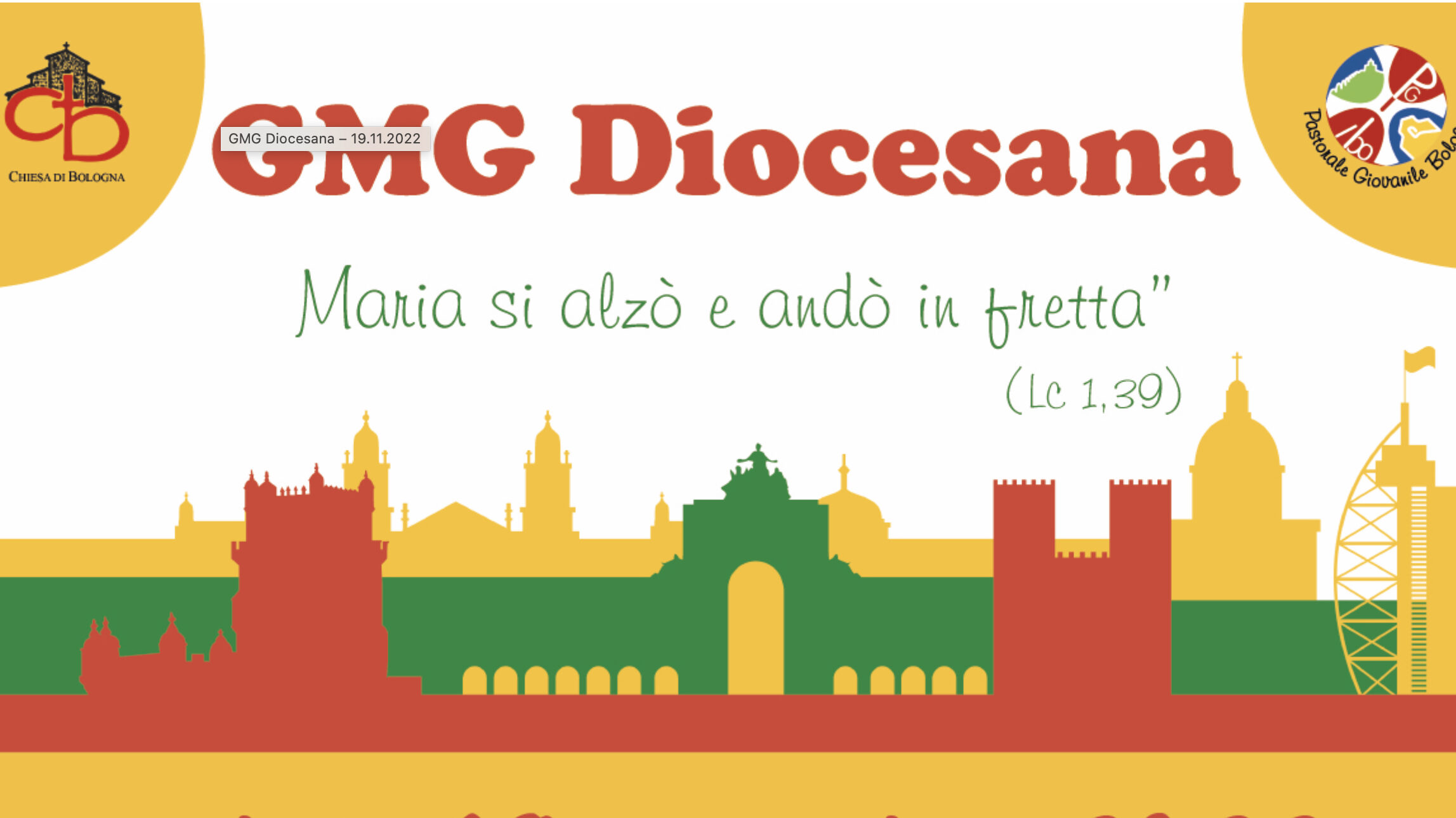 La Gmg Diocesana Chiesa Di Bologna