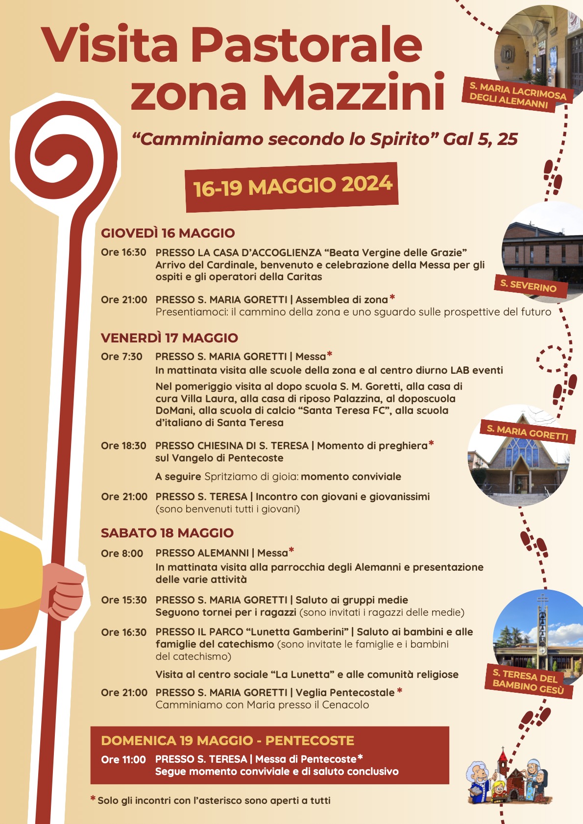 La Visita pastorale alla Zona Mazzini Chiesa di Bologna